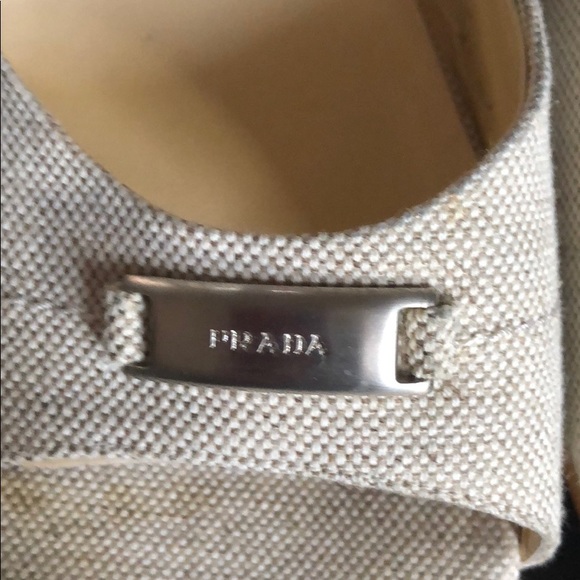 Prada wooden heel sandals size 8.5 - Picture 2 of 7